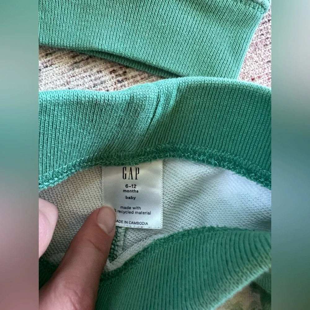 GAP Green Tie-Dye Kids Matching Set
